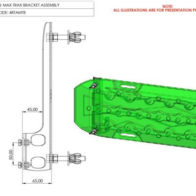 4RTAMTB - Recovery Tracks-Side Mount Set