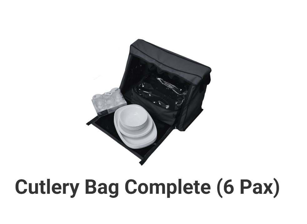 CANCOO001 Cutlery Bag Canopy Completed 6 Pax