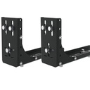 4UALBWBLP - Low profile L Bracket for Outhouse - set of 2