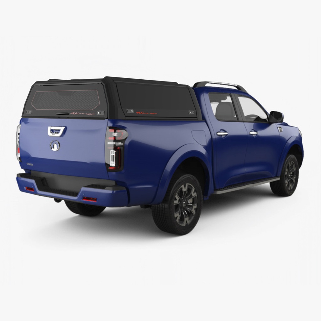 GWM P-series 2019 DC Xpedition - lift-up panels & lift up rear window