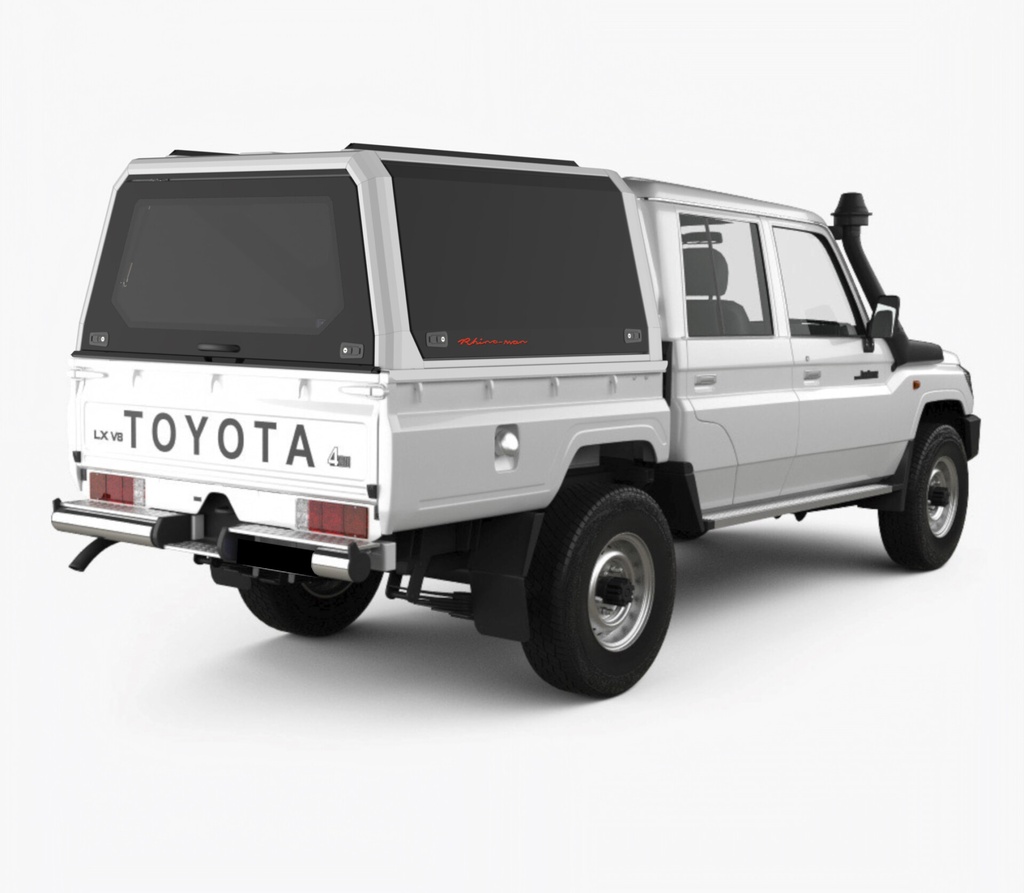 Toyota Landcruiser 2016 DC Xpedition - lift-up panels & lift up rear window