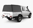 Toyota Landcruiser 2016 DC Xpedition Matt Black - lift-up panels & lift up rear window