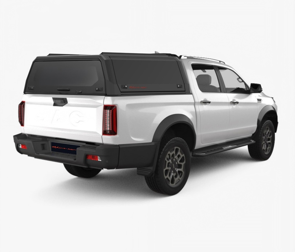 JAC T9 DC Xpedition Matt Black - lift-up panels & lift up rear window