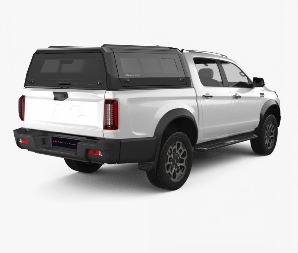 JAC T9 DC Xtreme Matt Black - lift-up windows & lift up rear window