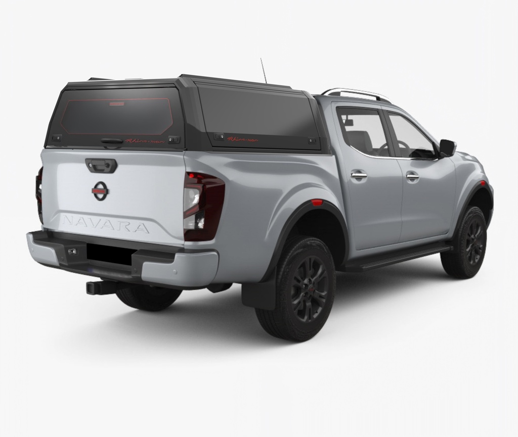 Nissan Navara (H60) 2021 DC Xpedition - lift-up panels & lift up rear window