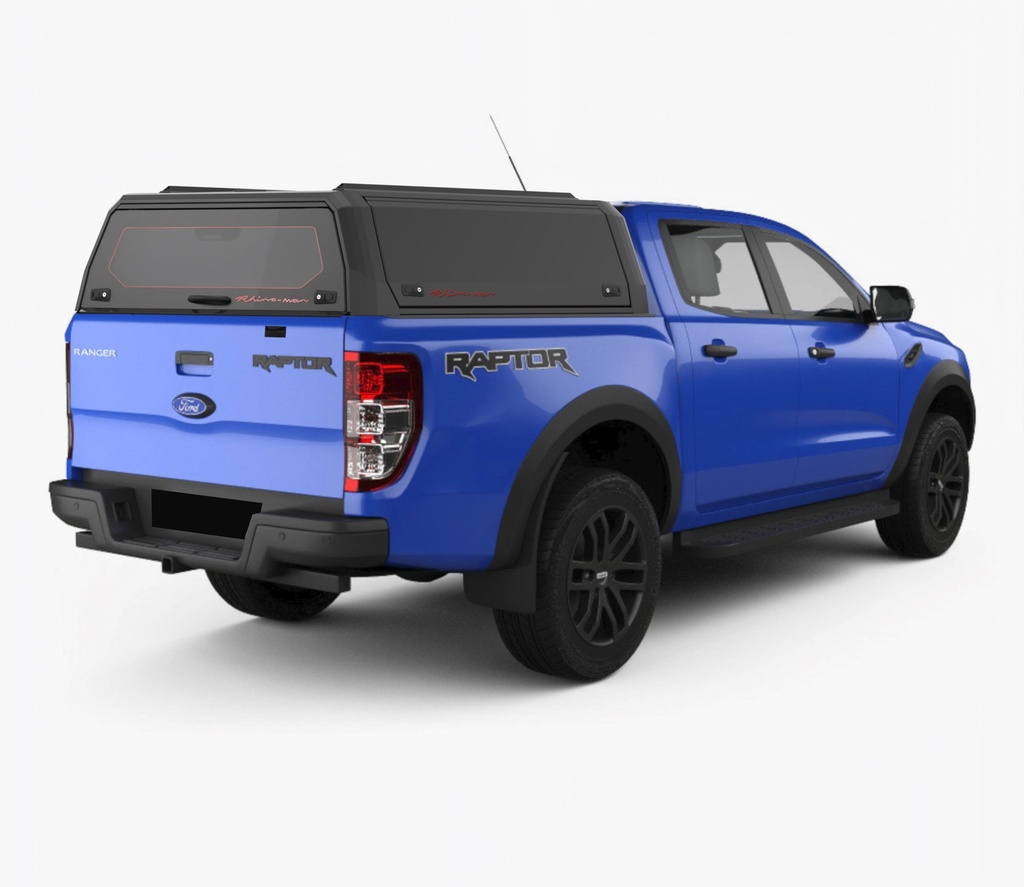 Ford Ranger Raptor 2012 - 2022 DC Xpedition - lift-up panels & lift up rear window