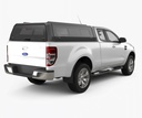 Ford Ranger 2023 EC Xtreme Matt Black - lift-up windows & lift up rear window
