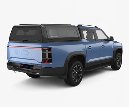 [395016] BYD Shark 6 DC Xtreme Matt Black - lift-up windows & lift up rear window