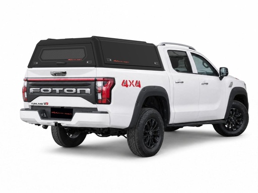 [397255] Foton Tunland V7 & V9 2026- DC - LX Matt black - Lift-up panels & Lift-up rear window